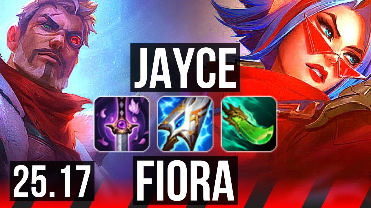 JAYCE vs FIORA (TOP) | KR Diamond | 25.17