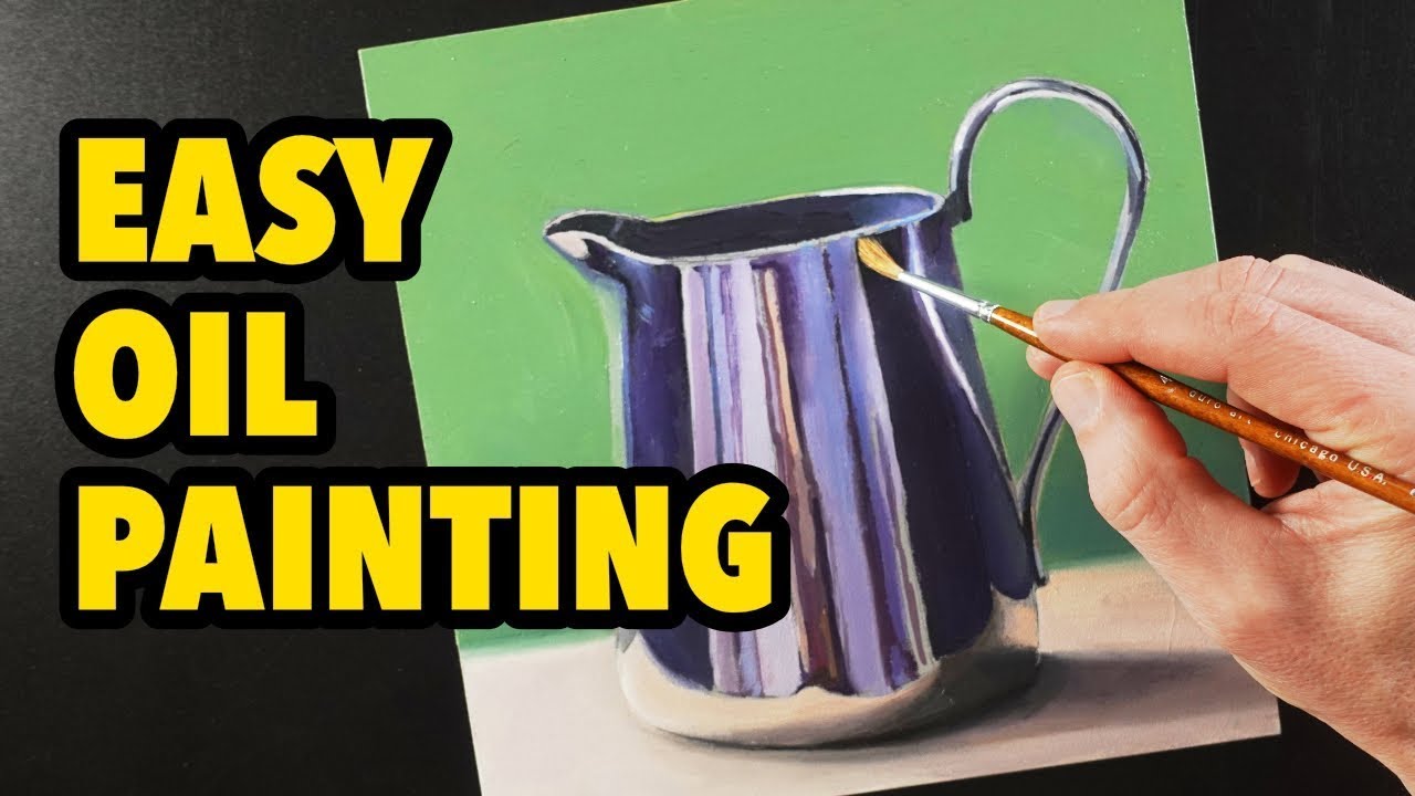 Easy Oil Painting Book Review and Demo
