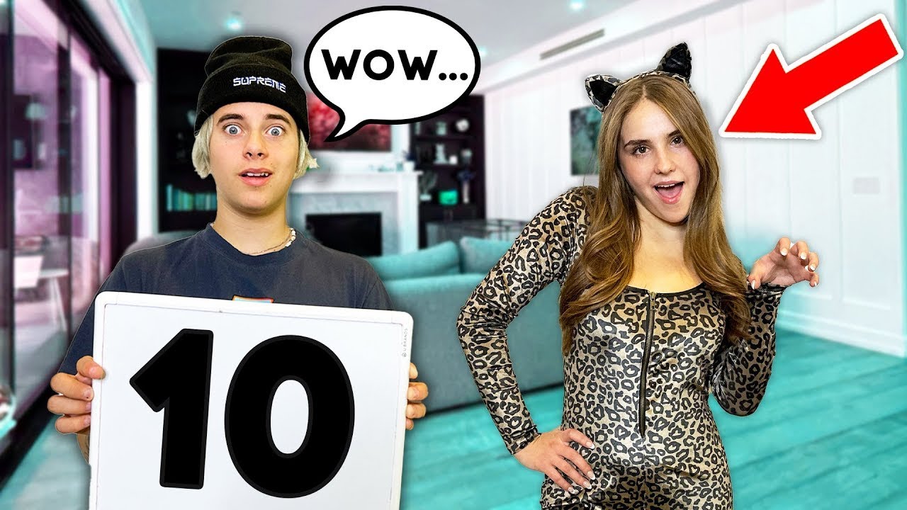 Rating My Ex-Girlfriend's Halloween Costumes! | ft. Piper Rockelle