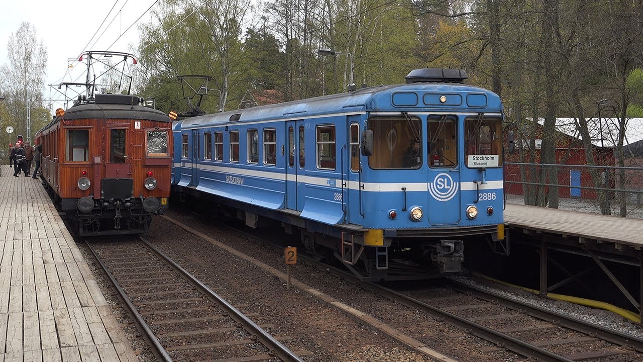 Stockholm 2017 Roslagsbanan und Saltsjöbanan