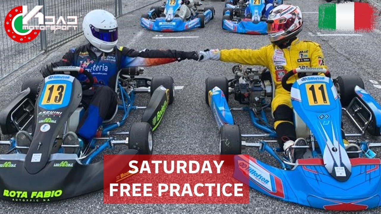 SATURDAY FREE PRACTICE - ALA TRENTO - TILLOTSON T4 SERIES ITALY WITH RUBENGAS41