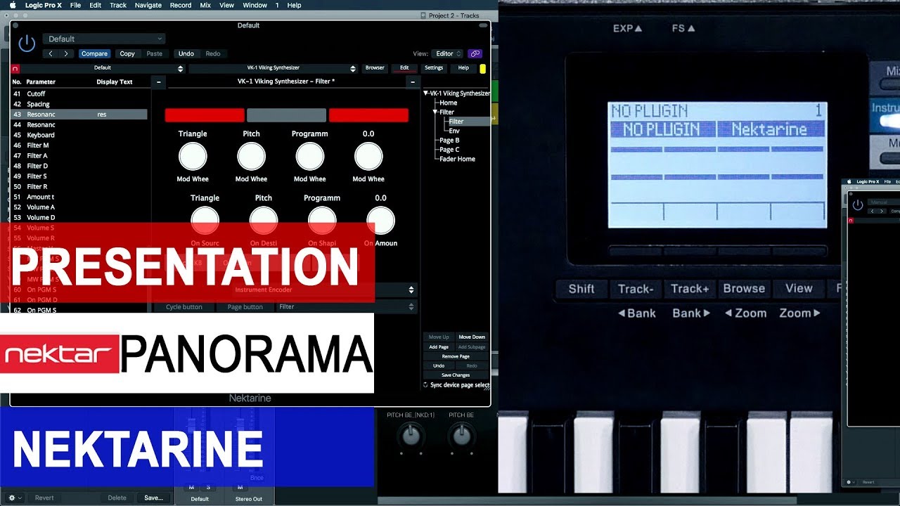 Presentation: Nektarine Plug-in Control