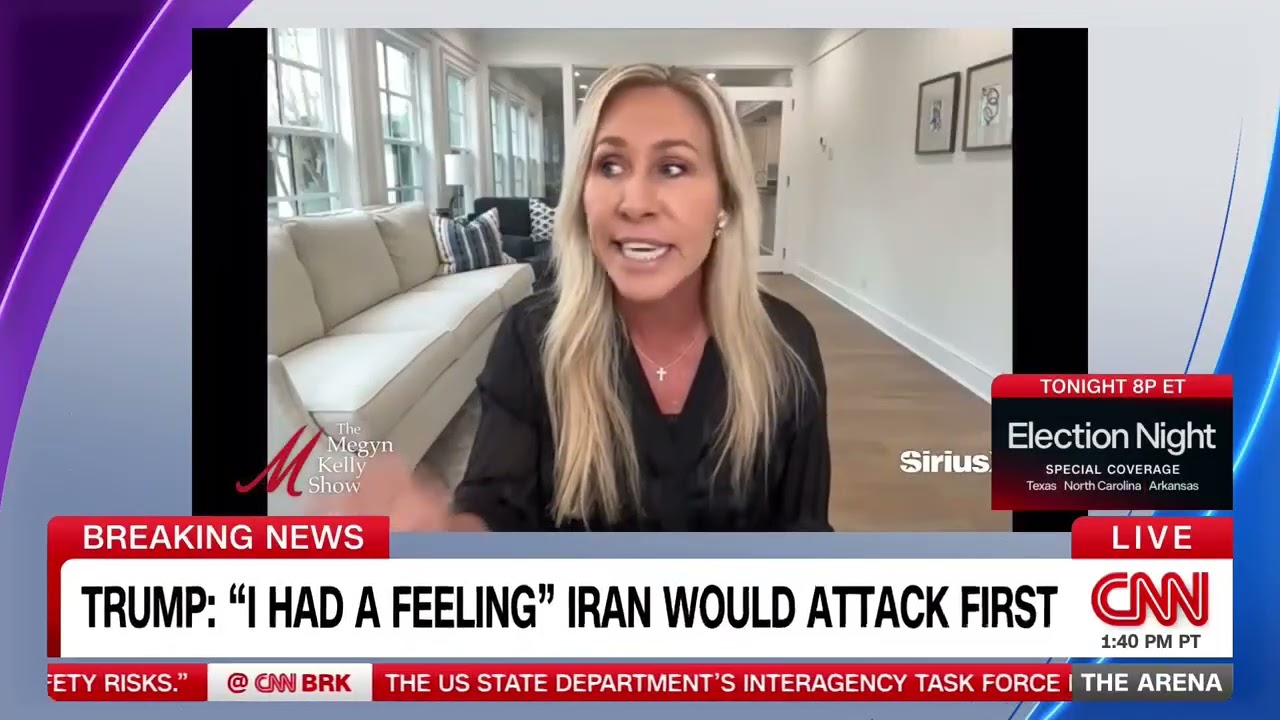 CNN host taken aback by montage of Trump supporters dropping F bombs over Iran strikes