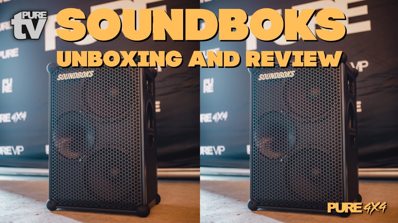 PURE TV: Soundboks Gen 3 Unboxing and Review