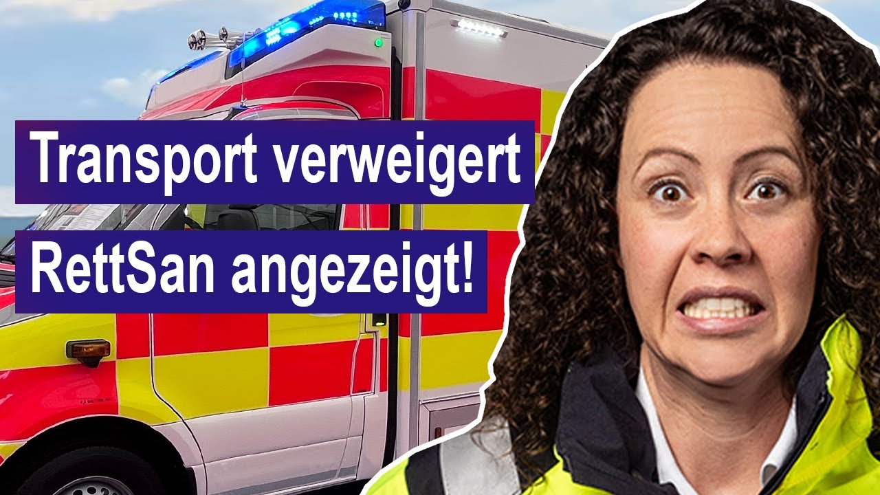 Patient verweigert Transport: Klage zur fährlässigen Tötung?