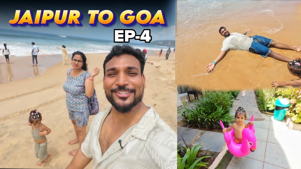 EP-4   Goa के Hotel मैं हुआ शानदार Welcome. 😍 #goa #bagabeach 