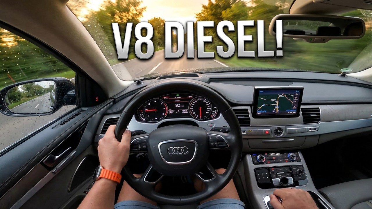 Audi A8 4.2 TDI V8 Quattro | Autofahrt