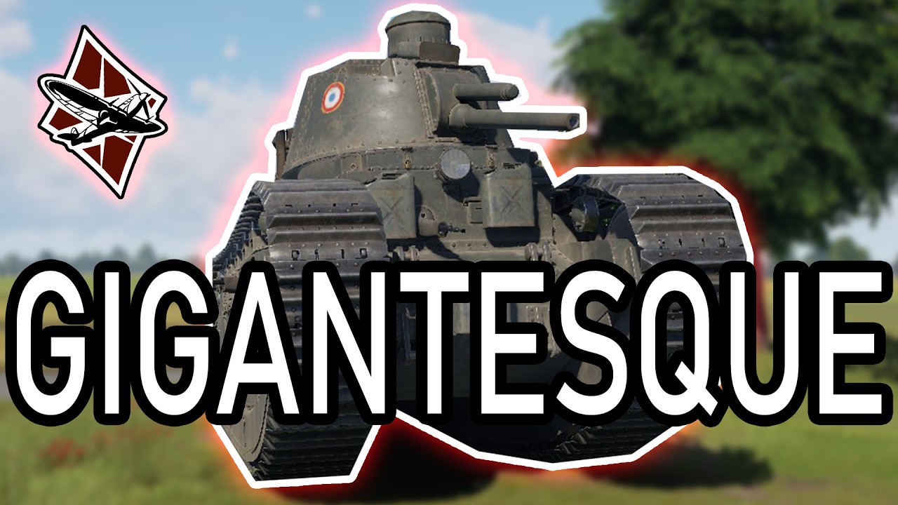 Le plus gros char Français - Char 2C sur War THUNDER