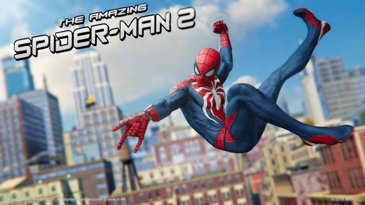  The Amazing Spiderman 2 video game - TASM2 Suit Free roam 