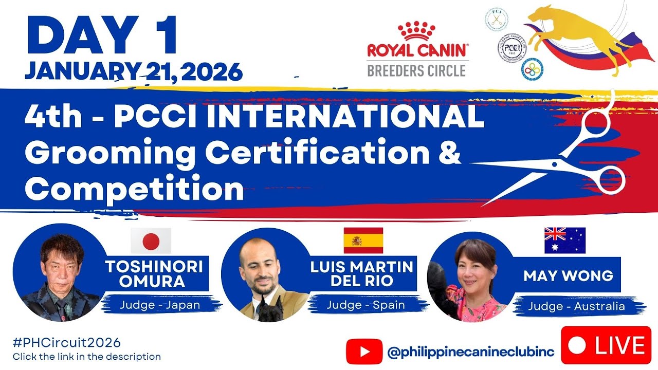 4th FCI Grooming Competition and Certification
