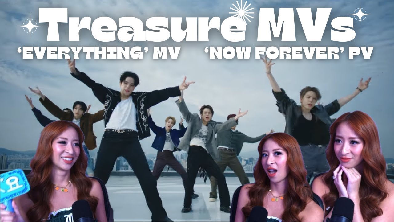 TREASURE 'EVERYTHING' M/V + 'NOW FOREVER' TREASURE РЕАКЦИЯ НА ТАНЦЕВАЛЬНОЕ ВЫСТУПЛЕНИЕ | Реакция ...