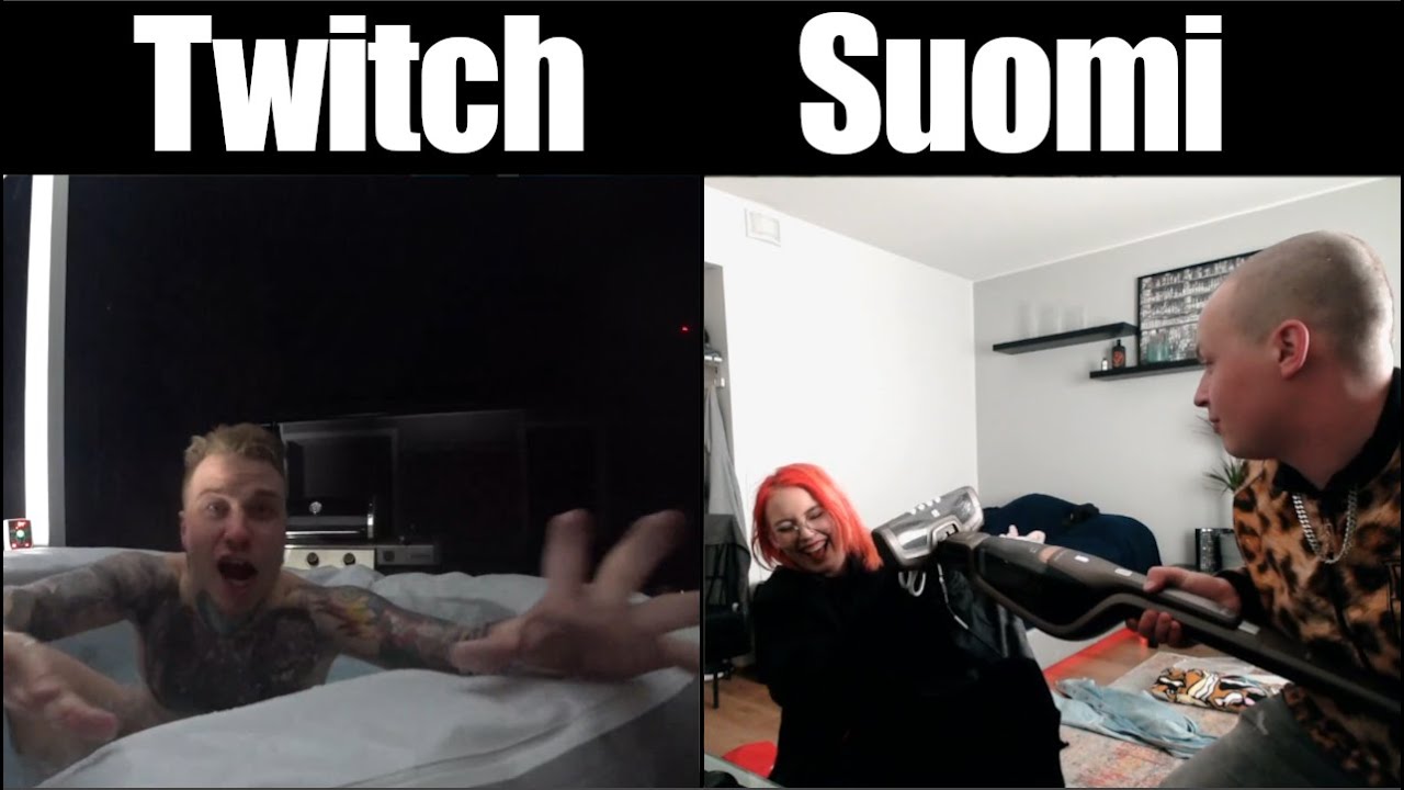Sekoilee Paljussa?! Hy&ouml;kk&auml;si imurilla!?? ┃Twitch Suomi