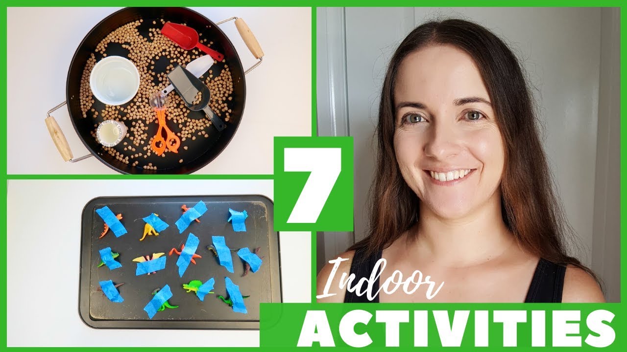 7 INDOOR PLAY IDEAS FOR 1-2 YEAR OLDS | TODDLER ACTIVITIES AT HOME | DIY MONTESSORI SHELF IDEAS
