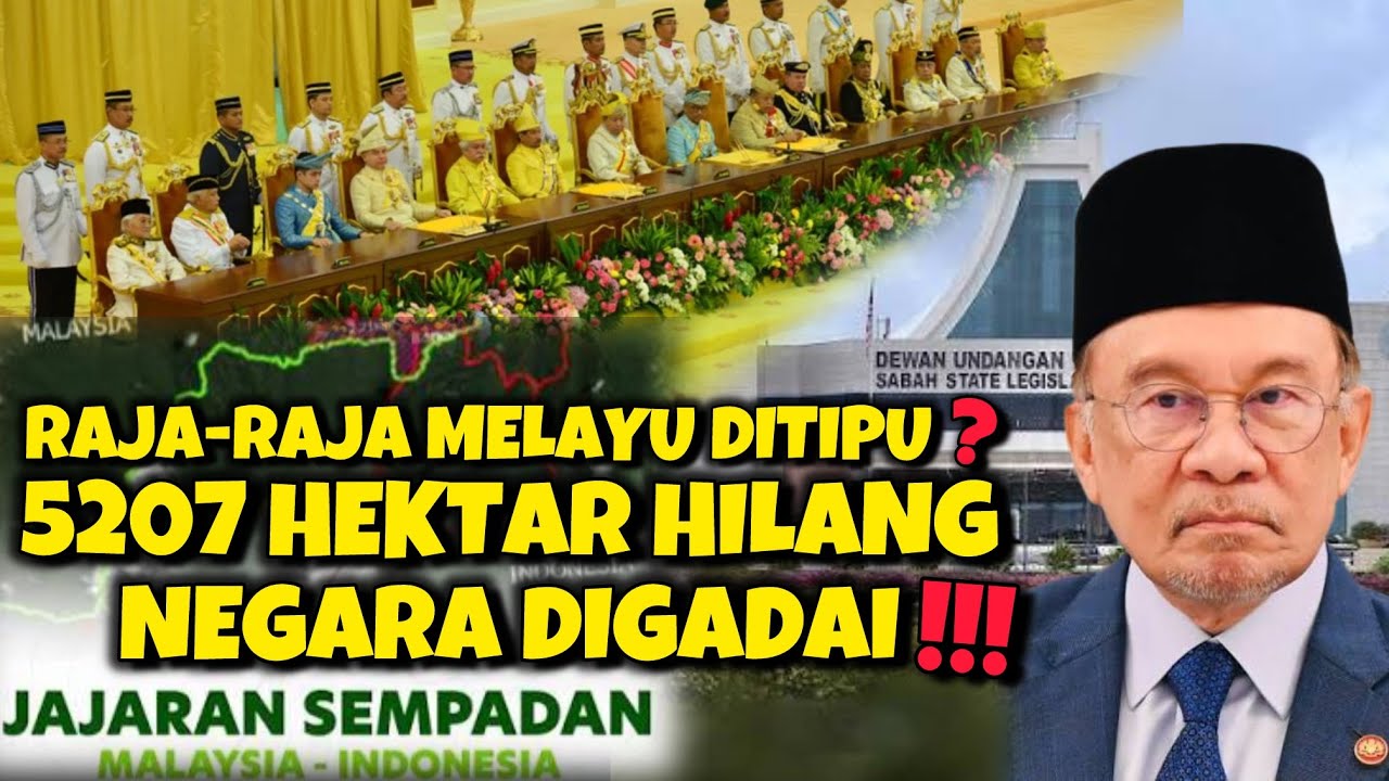PMX TIPU RAJA-RAJA, TIPU SABAH, GADAI 5000 HEKTAR TANAH KEPADA INDONESIA❓