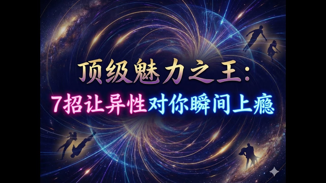 顶级魅力之王：7招让所有人对你瞬间上瘾