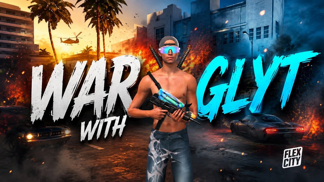 FLEX CITY Gang War gameplay fight video #flexcity #viral #war 