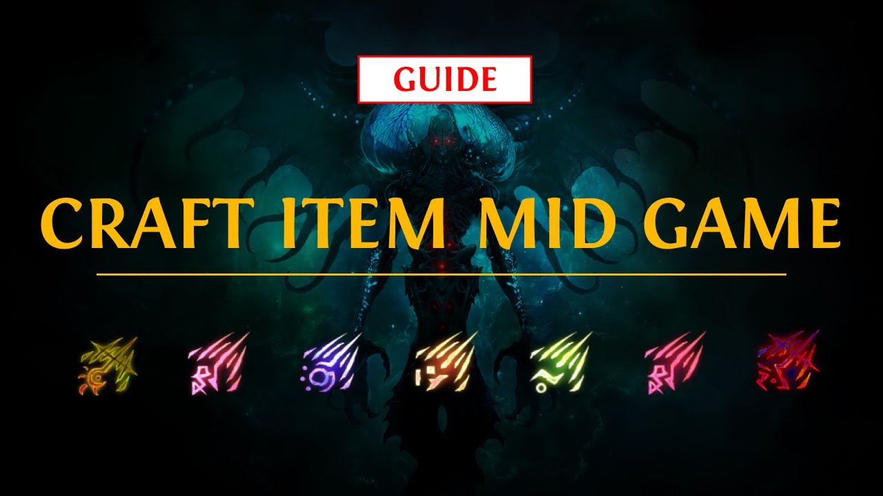 PoE Comment crafter facilement vos items en midgame