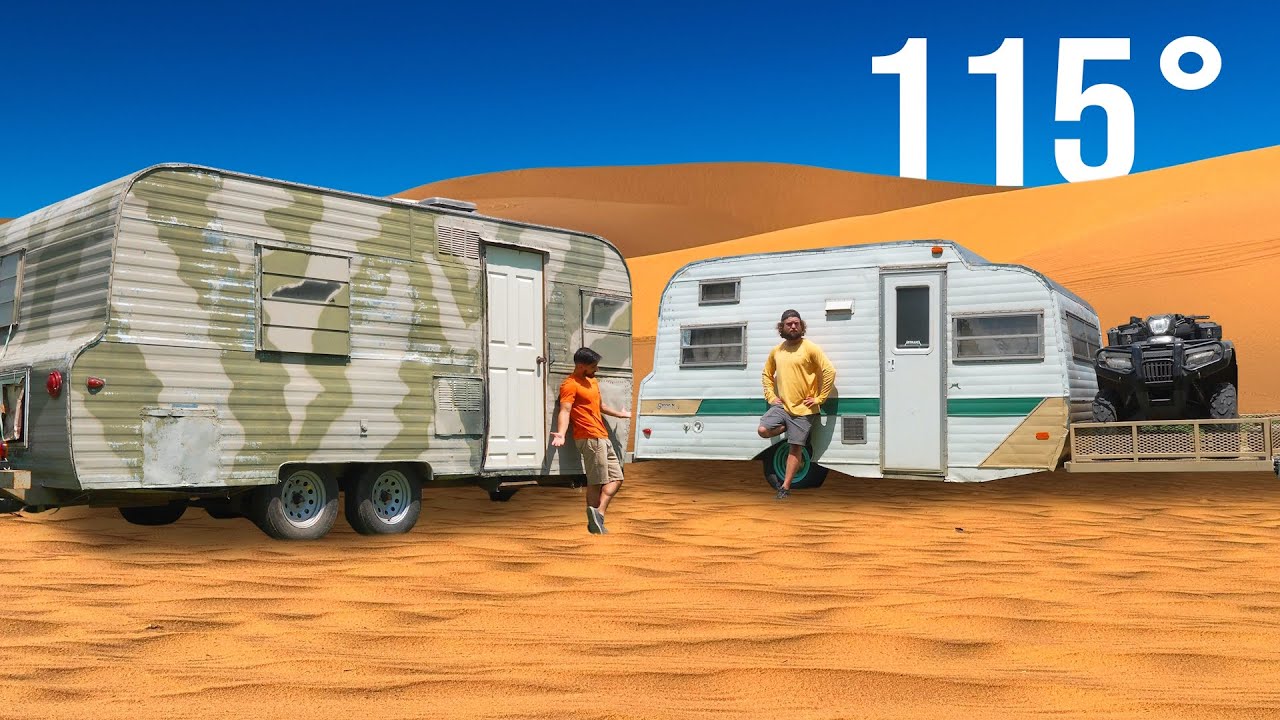 1v1 Sahara Desert Budget Camper Challenge