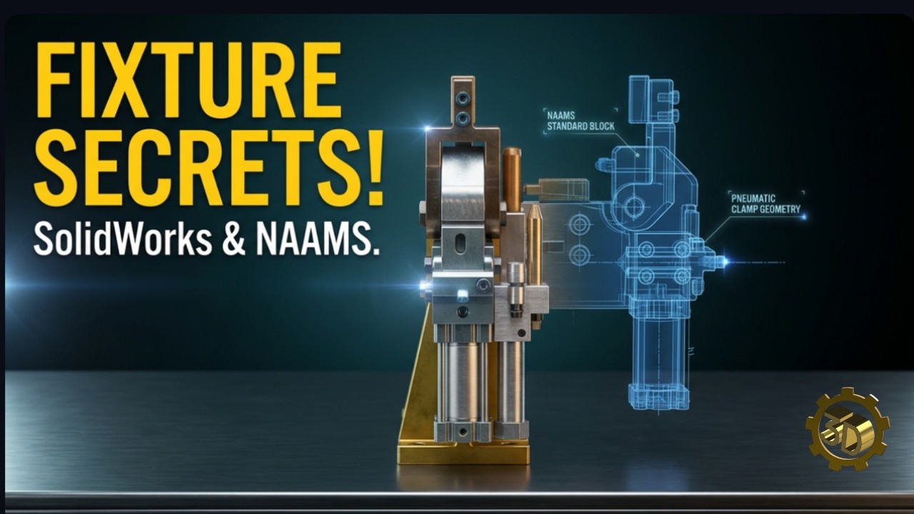 ⚡ NAAMS Welding Fixtures: The Standard Every Designer Needs to Know, #solidworks