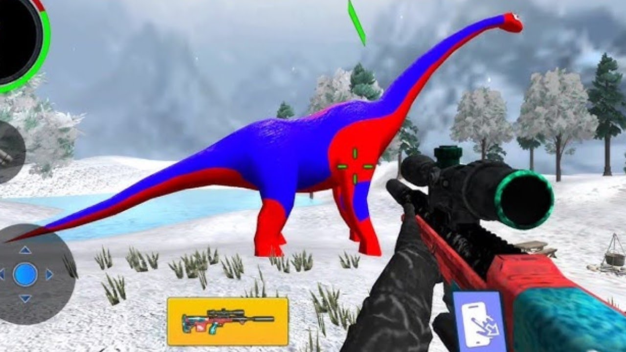 Wild Animals & Dinosaur hunter 2025 Real Dinosaur Hunter 3D Android Gameplay