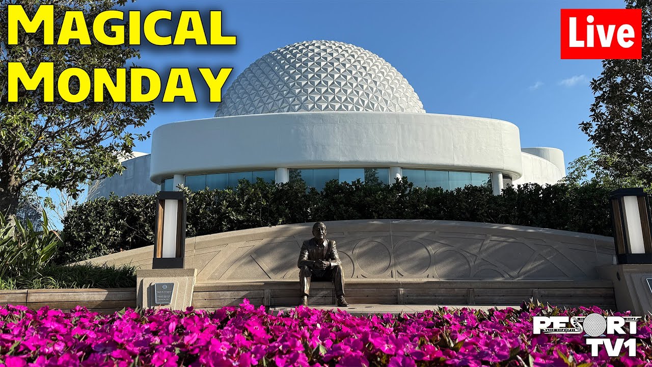 🔴Live: Magical Monday at Epcot - Walt Disney World Live Stream - 1-12-26