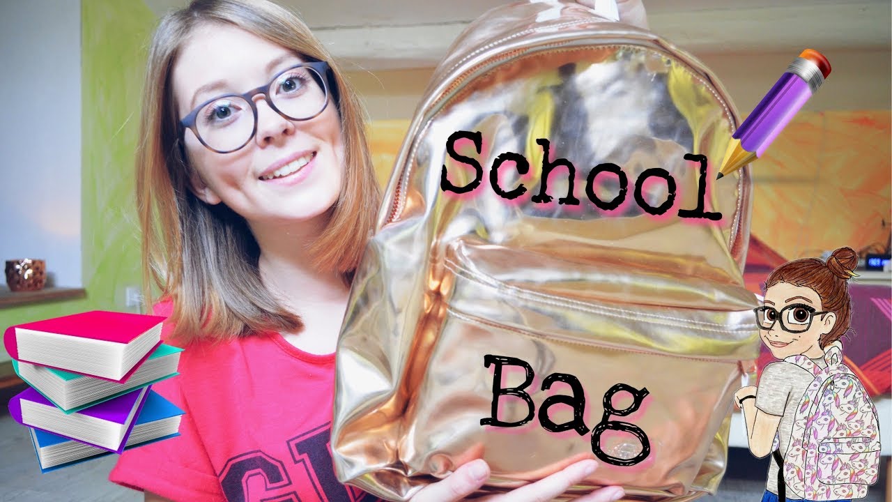 What's in my school bag ? #3 ♡