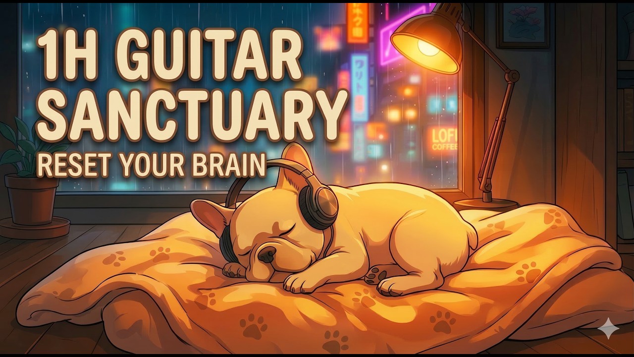 🐾 1H Soulful Lofi Guitar to Escape Reality