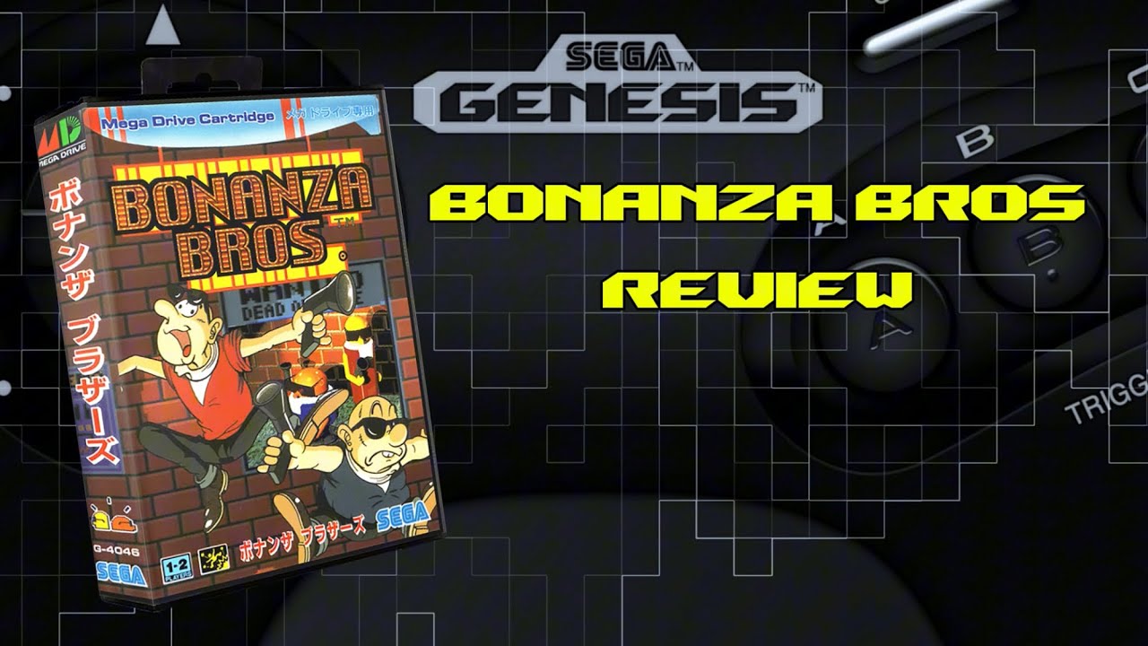Bonanza Bros on the Sega Mega Drive – Sega’s Quirky Heist Classic 🎭💰