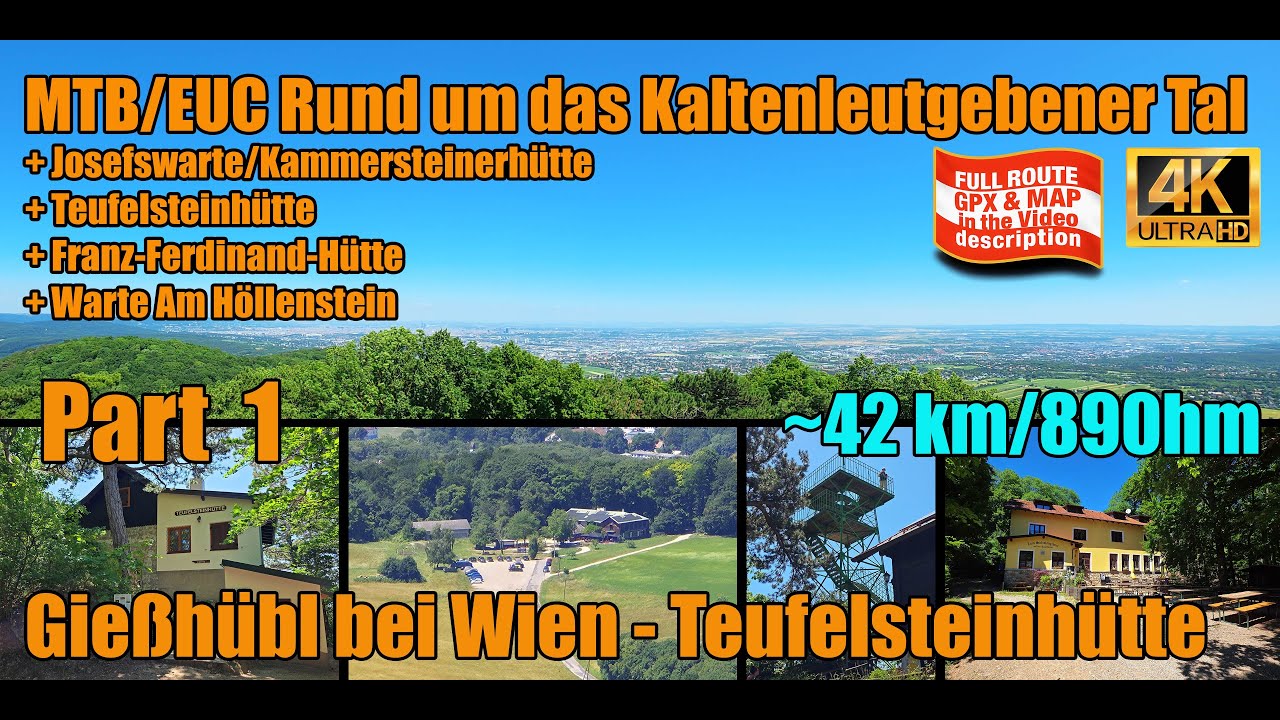 MTB/EUC Rund um das Kaltenleutgebener Tal | Part 1 | 4K