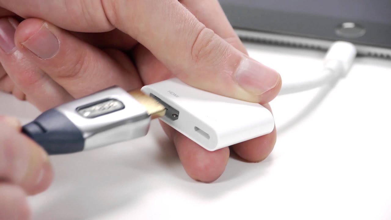 Kjell-TV - Koppla iPad till TV:n