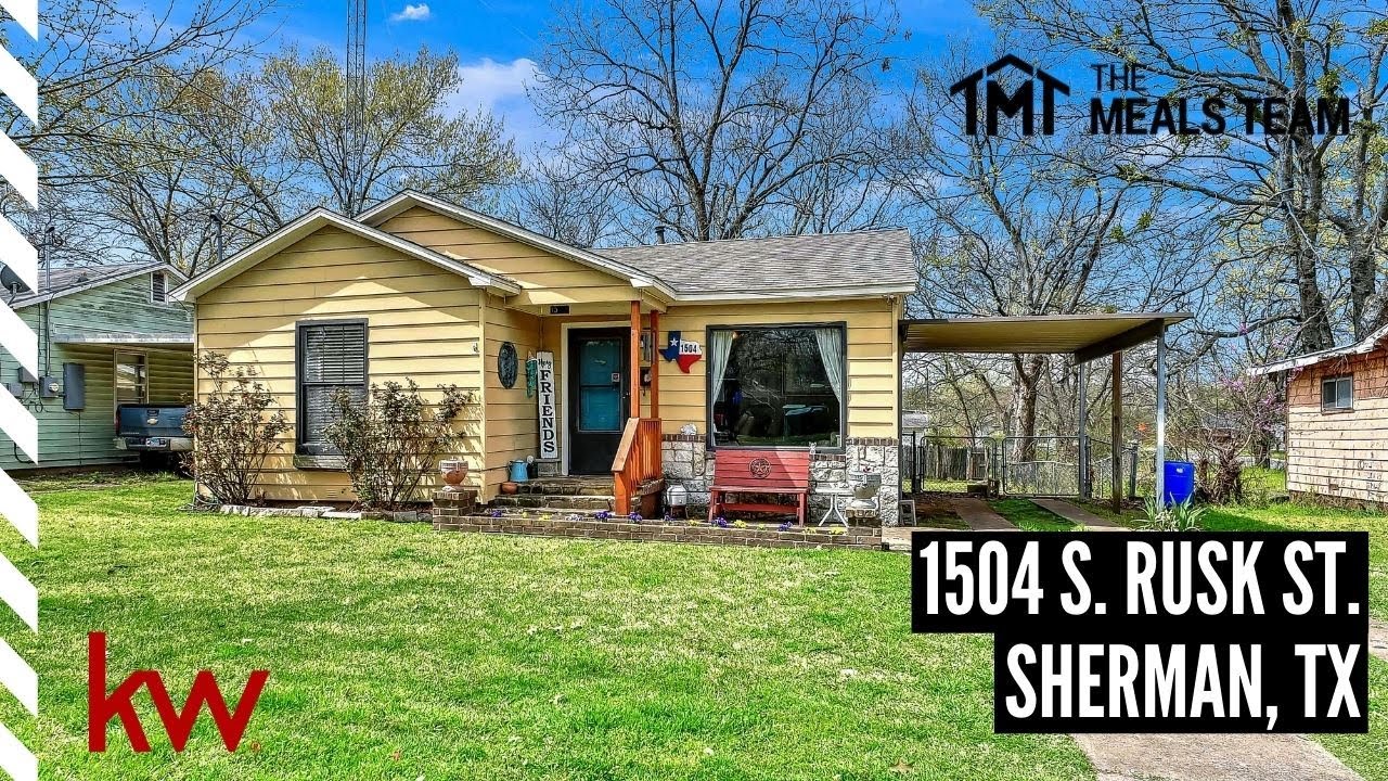 Homes For Sale Sherman, TX | 1504 S Rusk Sherman, TX