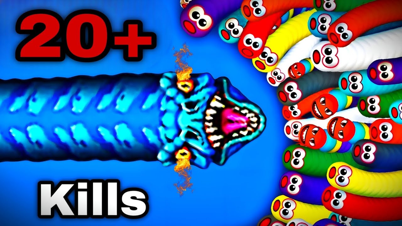 Worms Zone Me Tabahi 😱 | 20+ Kills Pro Gameplay 🔥