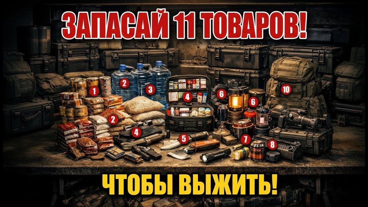 Запасай эти 11 товаров, чтобы ВЫЖИТЬ в трудные времена!