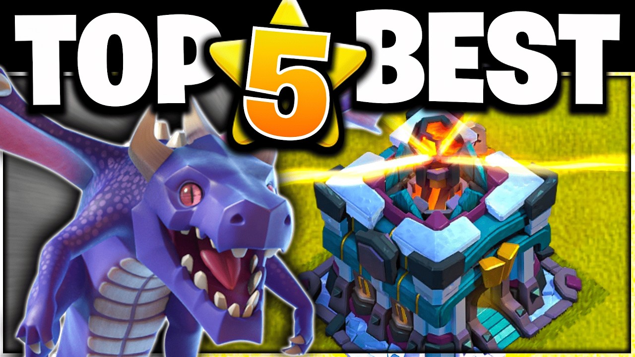TOP 5 BEST TH13 Attack Strategies for MORE 3 Stars! (Clash of Clans)