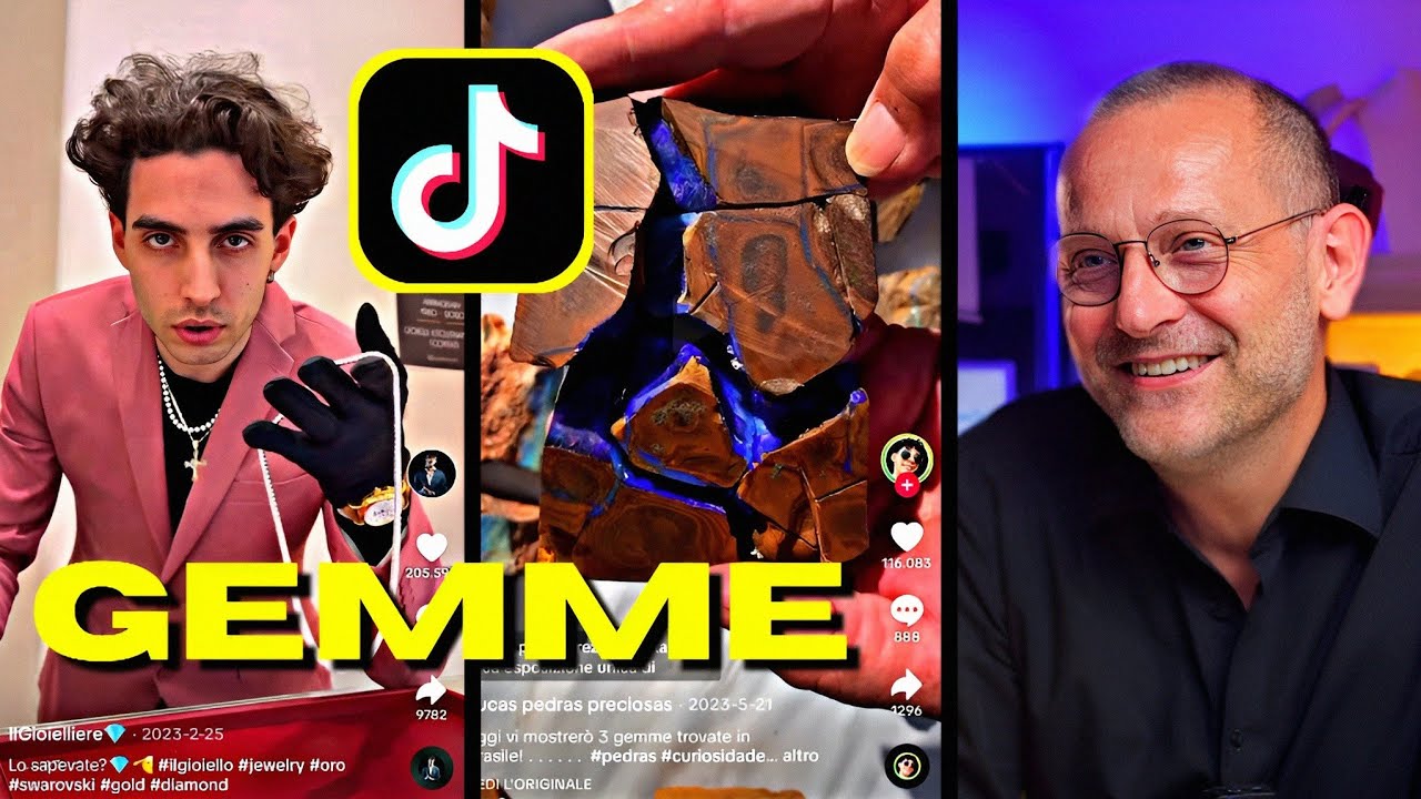 REAZIONE ai TIKTOK sulla GEMMOLOGIA | Lineagem / Gemme / Pietre Preziose