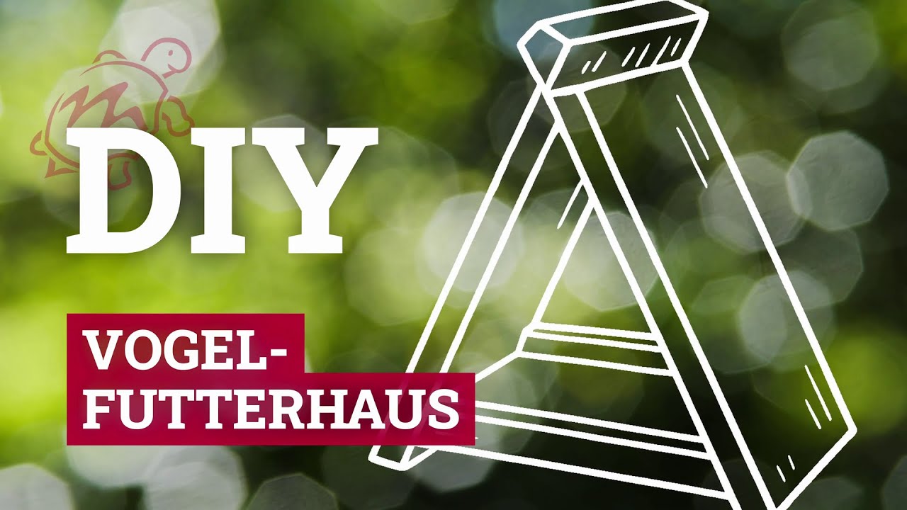 megawood DIY - Vogelfutterhaus aus Dielenabschnitte und Dielenreste