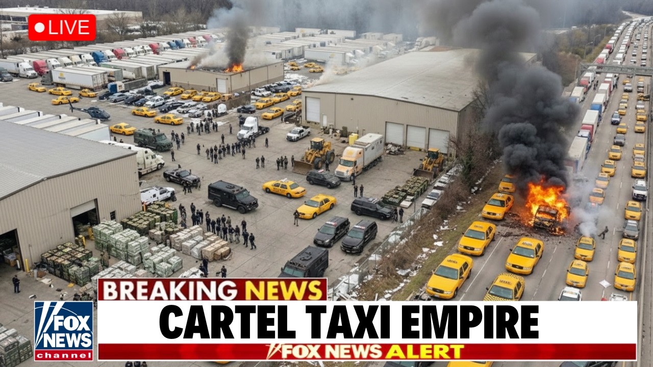 3 MIN AGO DEA & FBI RAID Los Angeles Taxi Network — 6 8 Tons, 500 Vehicles & $340 Million CONFISCATE