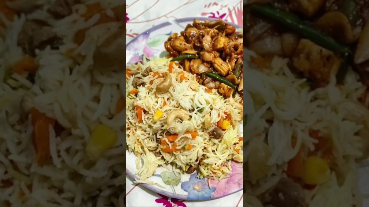 କିଏ ଖାଇବ ଆସ😃 ଭେଜ୍ ପଲାଉ କୁ ଚିଲି ଛତୁ......🤤😋