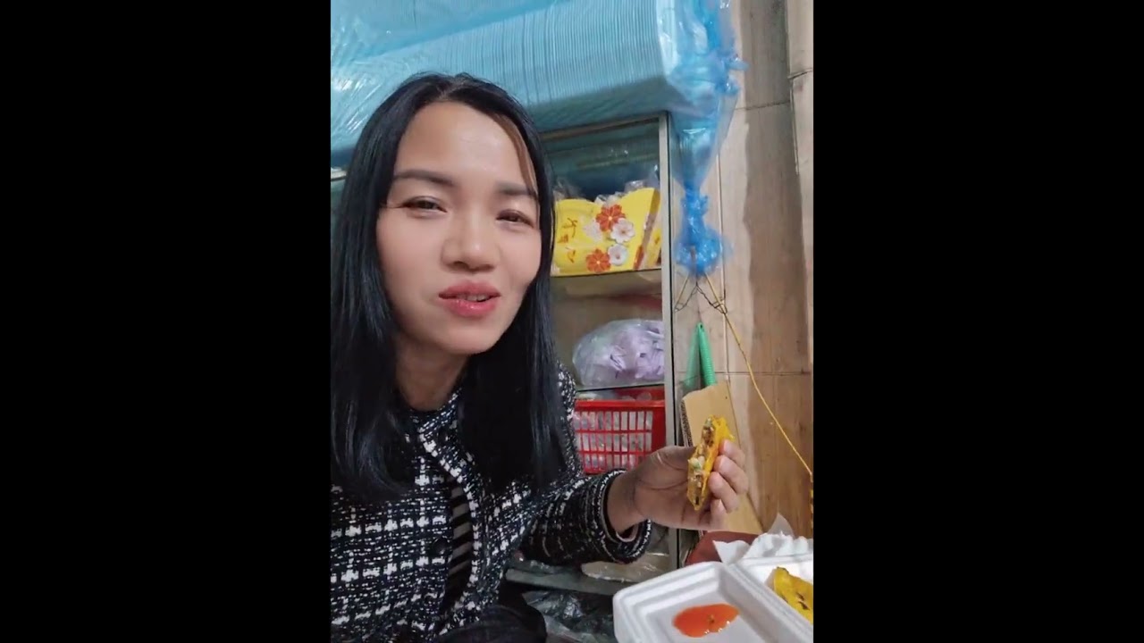 Rewviu quán bánh tráng trộn thần thánh. 231 Trần Thị Phúc. Phủ Lý. 