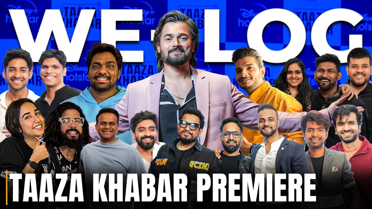 Taaza Khabar GRAND PREMIERE Mumbai! | Taaza Khabar on Disney Plus Hotstar