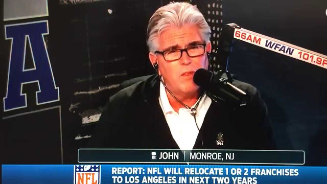 Mike Francesa gets call that NFL should be in North Dakota