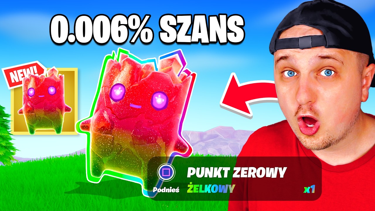 ZNALAZŁEM ŻELKOWY PUNKT ZEROWY w Fortnite