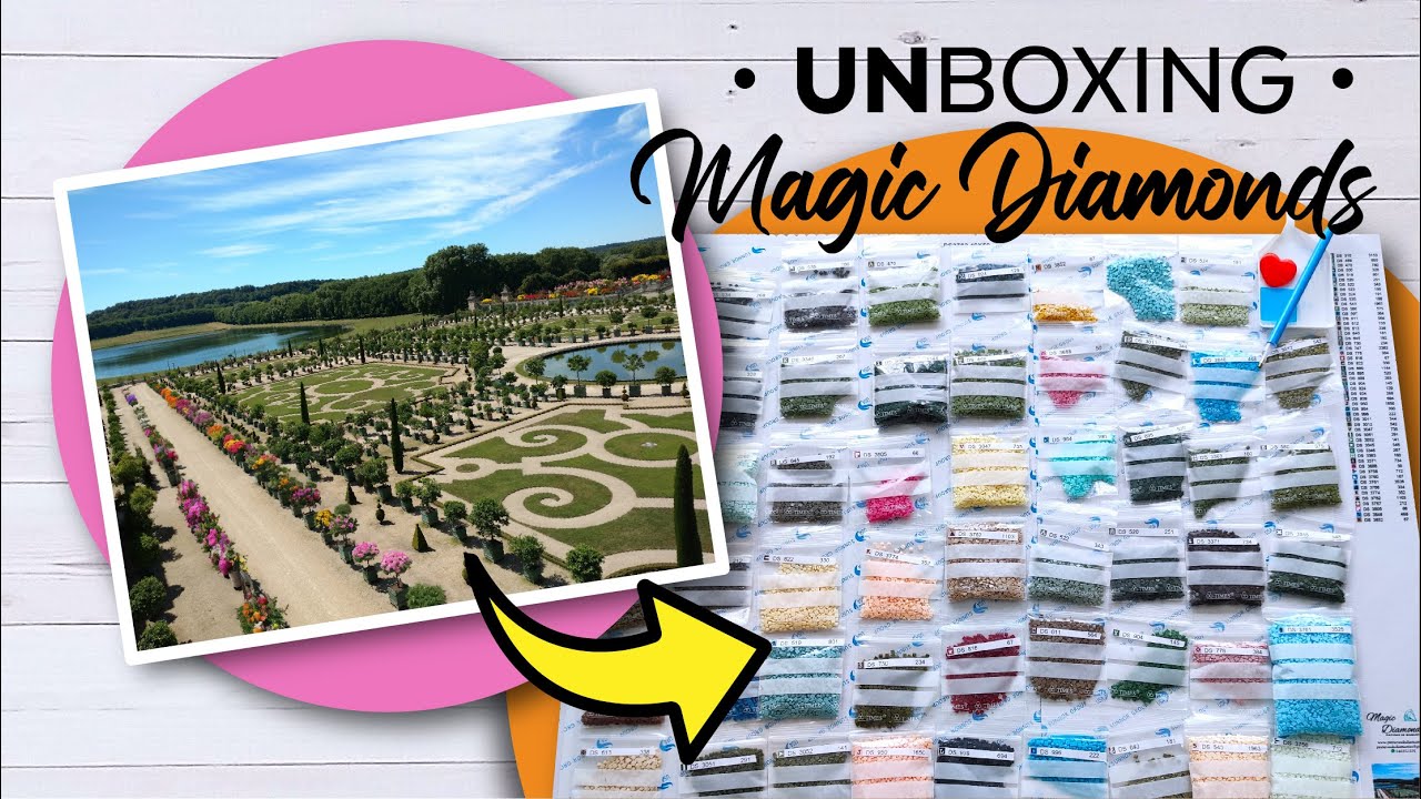 Unboxing y Reseña | Mi primer Diamond Painting Personalizado de Magic Diamonds [CC]