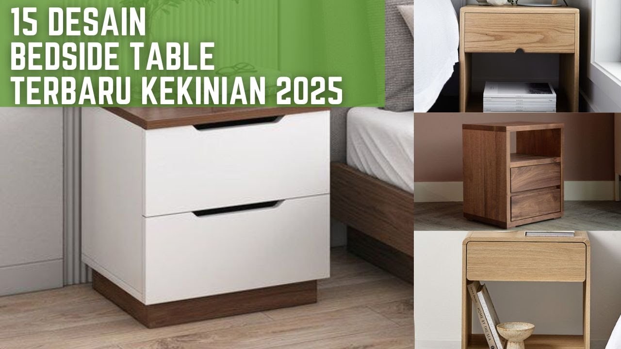 Bedside Table - Nakas Kekinian Model Terbaru Cantik Minimalis Terbaik