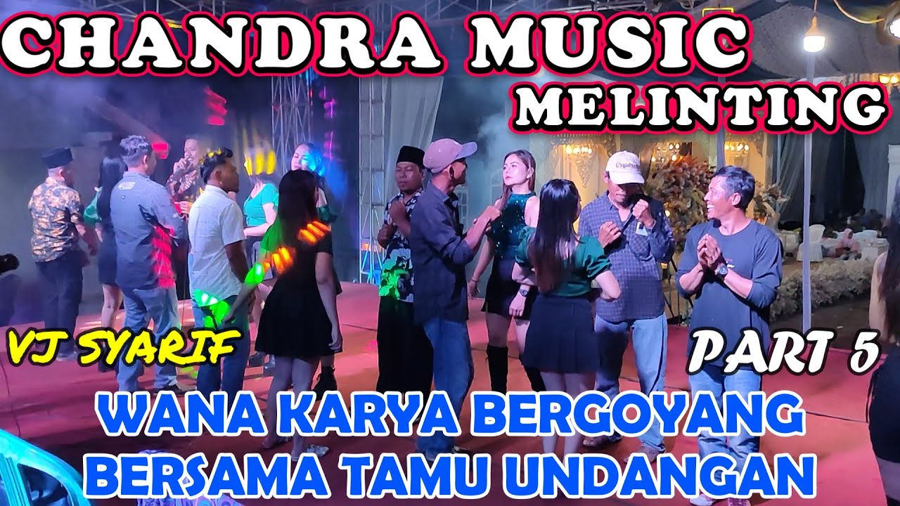 HAPPY WEDDING PENDI & NIA - CHANDRA MUSIC MELINTING VJ SYARIF - LIVE WANA KARYA - REMIX LAMPUNG