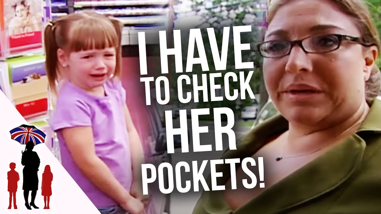 Маленькая девочка попалась на краже в магазине! | Supernanny USA