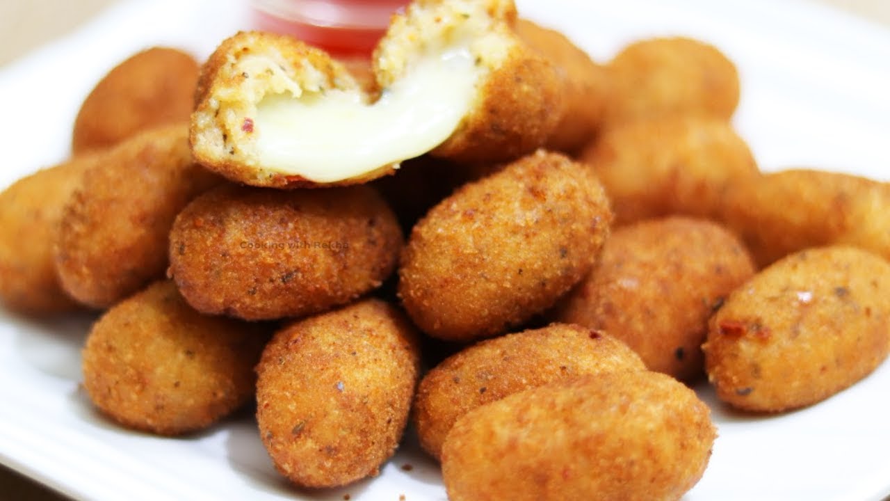 Potato Nuggets Recipe / How To Make Potato Cheese Shots / Potato Cheese Nuggets /Cheesy Potato Bites
