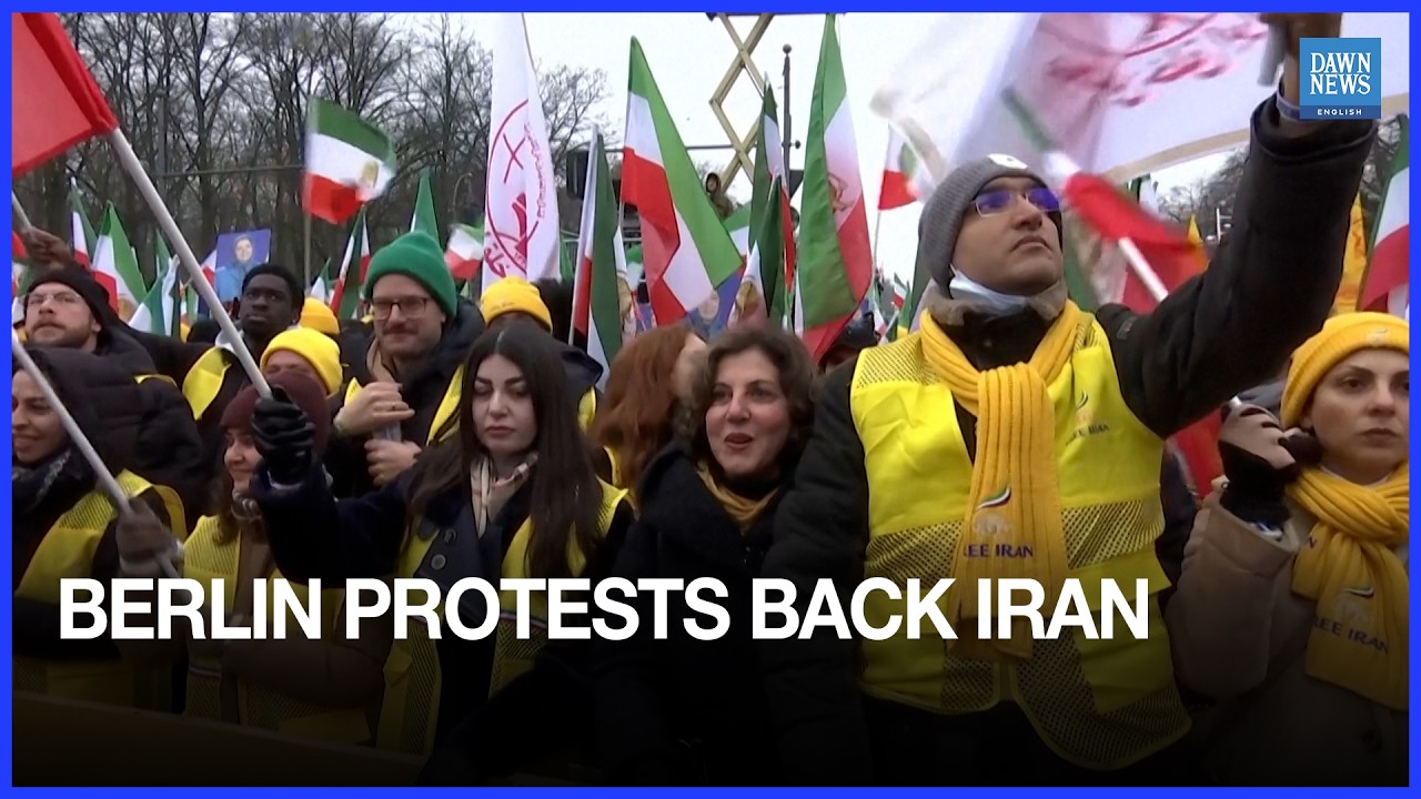 Thousands Rally in Berlin Supporting Iranian Uprisings | Dawn News English