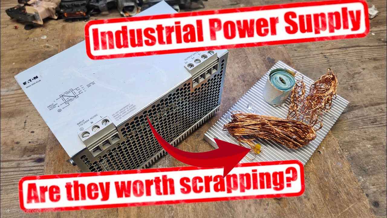 Scrapping power supply - Copper and Aluminum - Making money