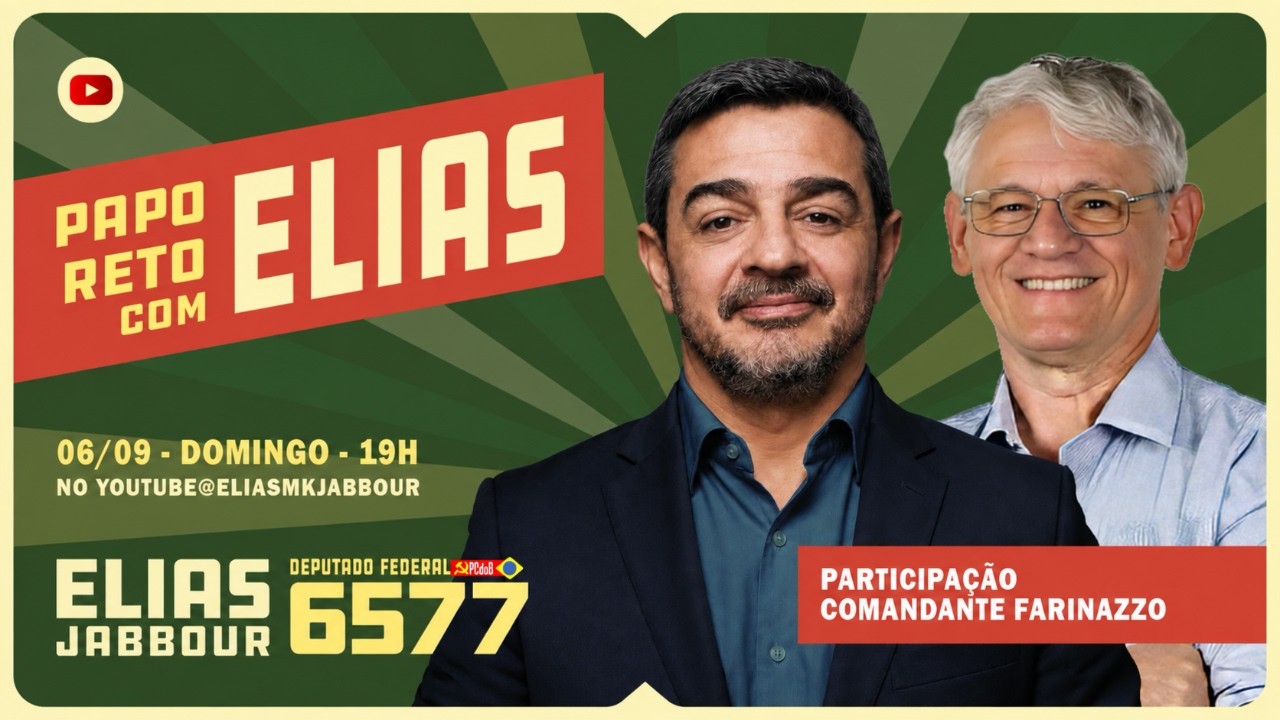 #3 PAPO RETO COM ELIAS: ROBINSON FARINAZZO | LIVE